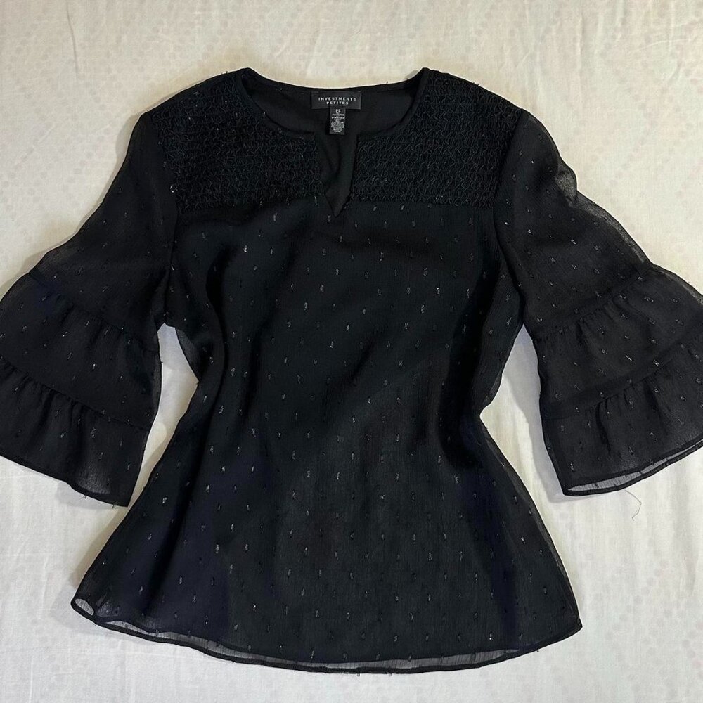 Investments Women's Sheer Blouse